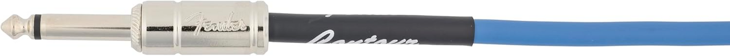 Fender Contour 10' Instrument Cable in Lake Placid Blue