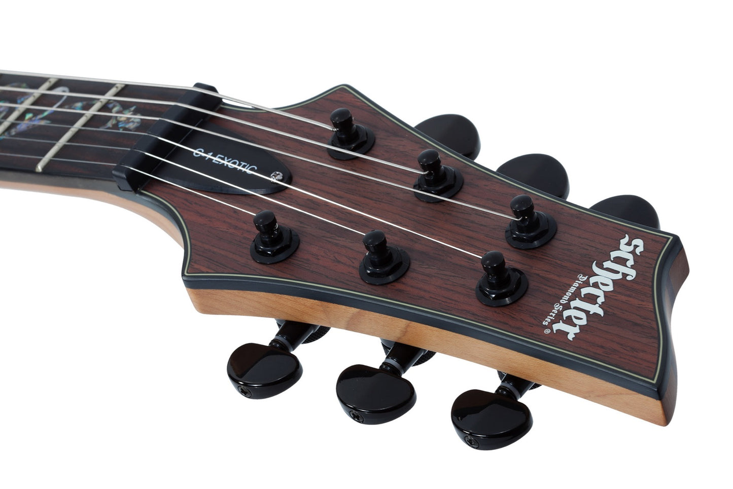 Schecter C 1 Exotic Ebony in Natural Satin