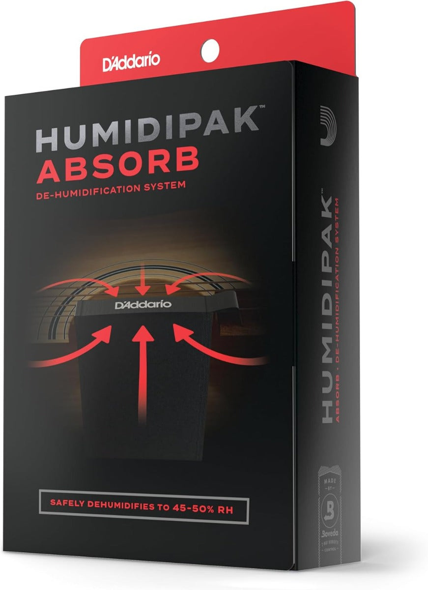 D'Addario Humidipak Absorb Automatic Humidity Control System