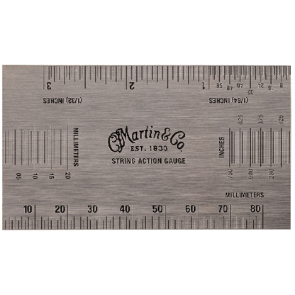 Martin String Action Gauge