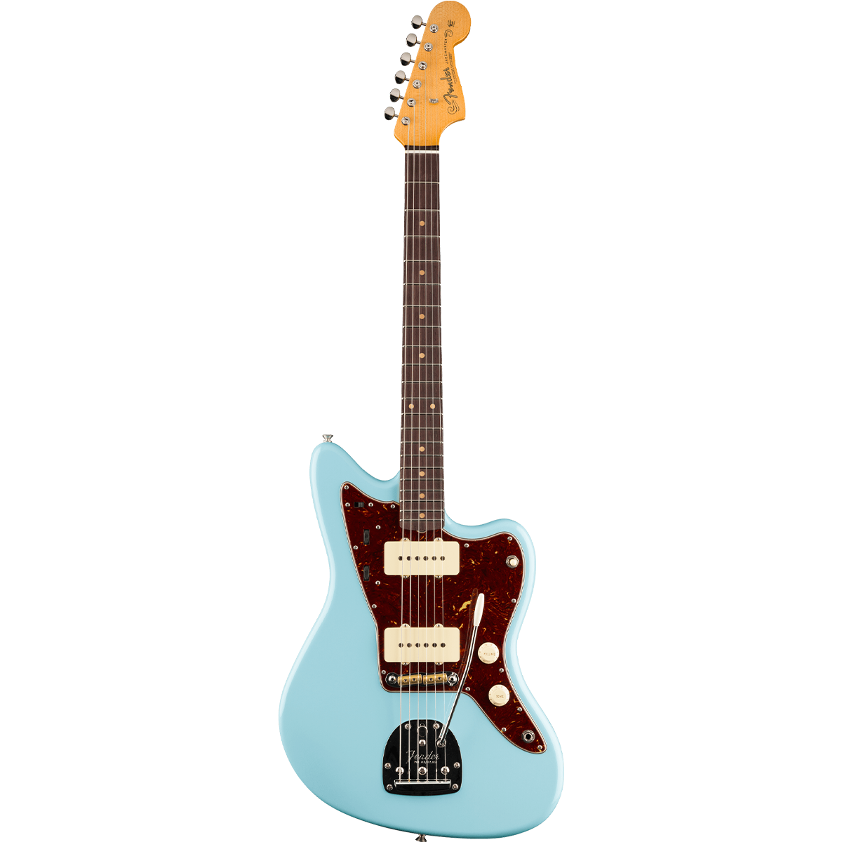 Fender Custom Shop 1962 Jazzmaster DLX Closet Classic Electric Guitar in Faded Daphne Blue