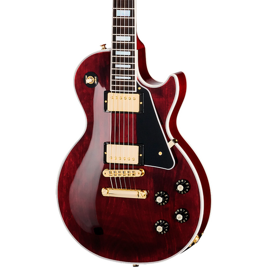 Gibson Les Paul Custom '70s Electric Guitar in Wine Red