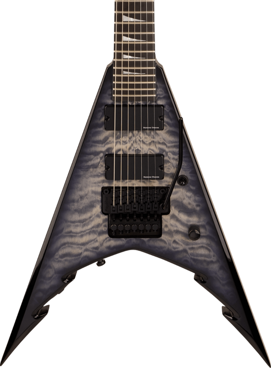 Jackson Pro Series Signature Corey Beaulieu King V KV7Q Electric Guitar in Transparent Black