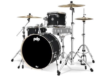 PDP Concept Maple Rock Kit 3 Piece Shell Pack in Satin Black