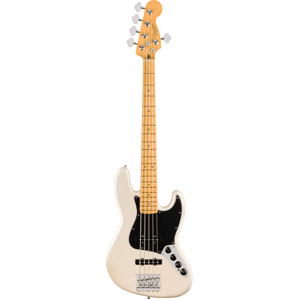 Fender Player II Modified Active Jazz Bass V, Maple Fingerboard in Olympic Pearl