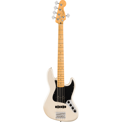 Fender Player II Modified Active Jazz Bass V, Maple Fingerboard in Olympic Pearl