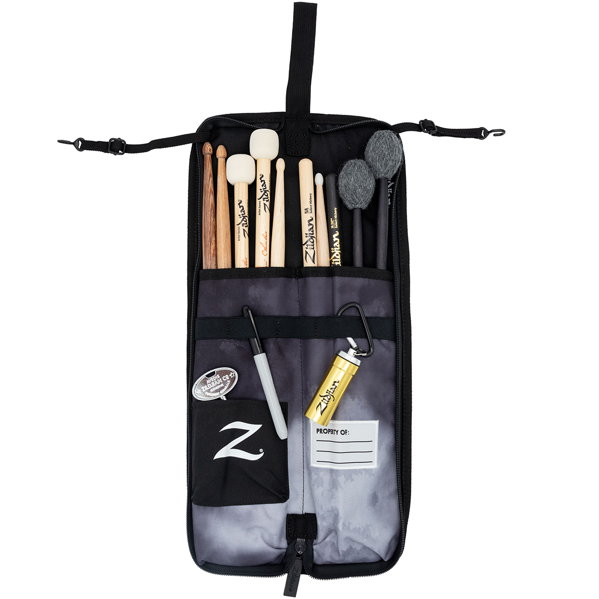 Zildjian ZXSB00101 Student Mini Stick Bag in Black Raincloud