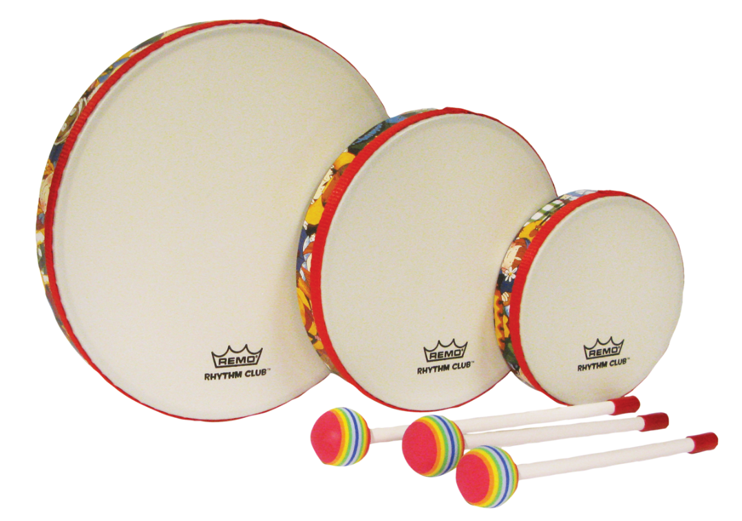 Remo Rhythm Club 6", 8" & 10" Hand Drum Set