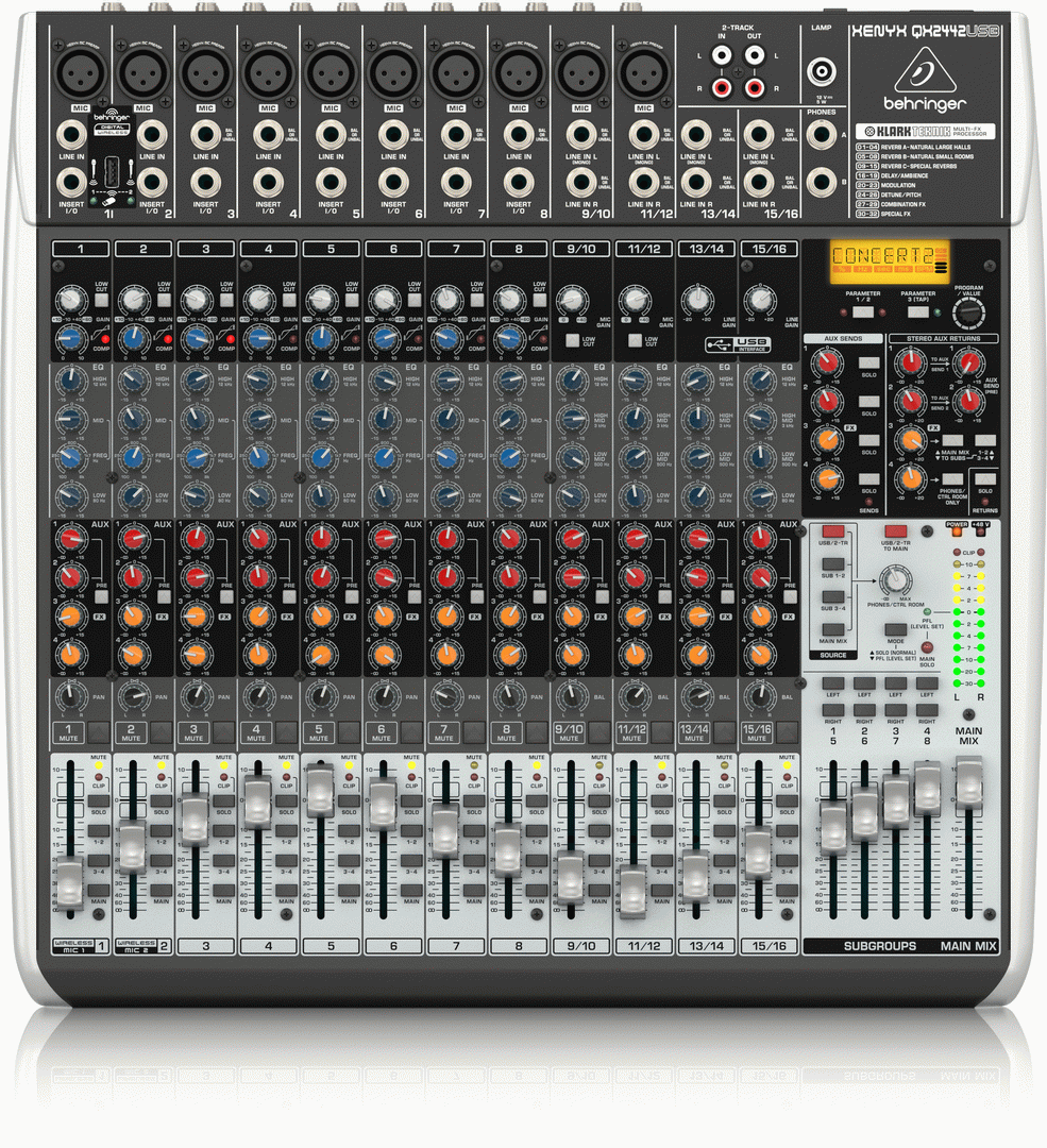 Behringer XENYX QX2442USB Mixer