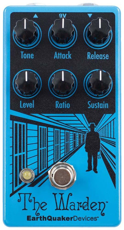 EarthQuaker Devices The Warden v2 Optical Compressor Pedal