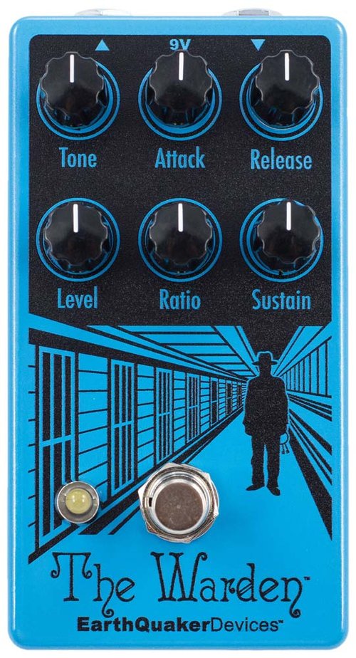EarthQuaker Devices The Warden v2 Optical Compressor Pedal