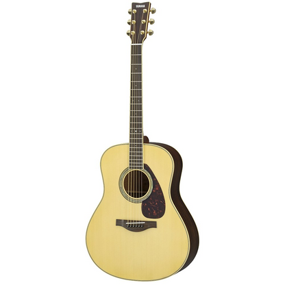 Yamaha LL6ARE Jumbo Acoustic Electric Guitar in Natural