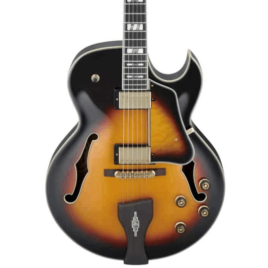 Ibanez LGB30 George Benson Signature Guitar in Vintage Yellow Sunburst