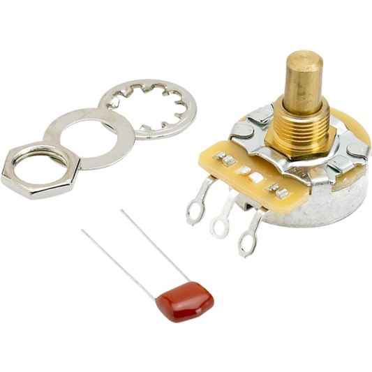 Fender 250K No Load Solid Shaft Potentiometer Volume or Tone