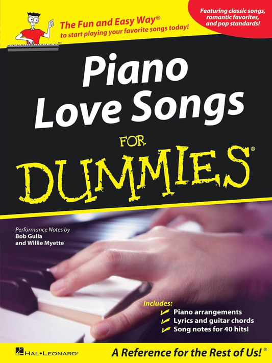 Piano Love Songs for Dummies PVG