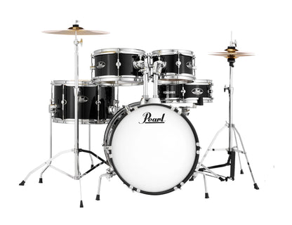 Pearl Roadshow Junior 5 Piece Drum Kit in Jet Black
