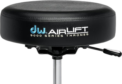 DW 9000 Series Airlift Round Top Drum Throne