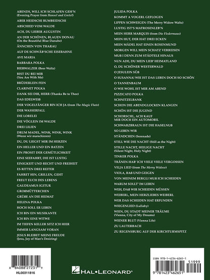 The Big Book Of German Songs PVG