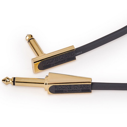 Warwick RockBoard 40cm Gold Flat Looper Switcher Connector Cable