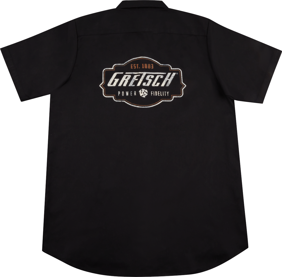 Gretsch Biker Work L Size Shirt in Black