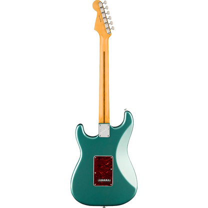 Fender American Professional Classic Stratocaster Electric Guitar, Rosewood Fingerboard in Faded Sherwood Green Metallic