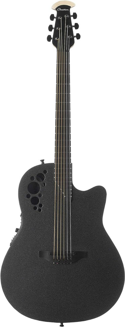 Ovation Mod TX Collection Acoustic Guitar in Black Textured