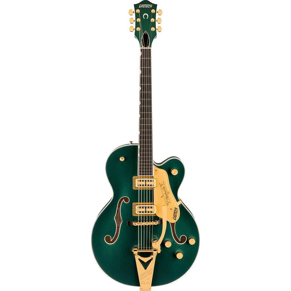 Gretsch Nashville Hollow Body with String Thru Bigsby and Gold Hardware in Cadillac Green