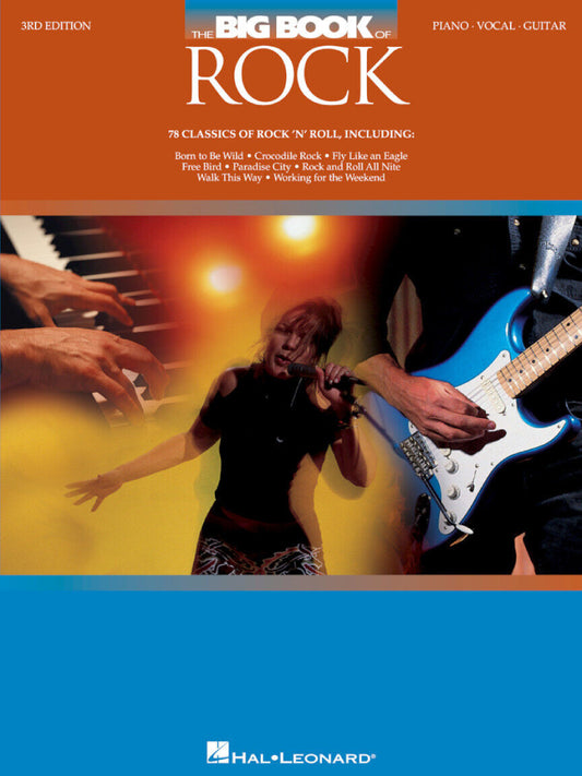 The Big Book Of Rock 3rd Edition PVG
