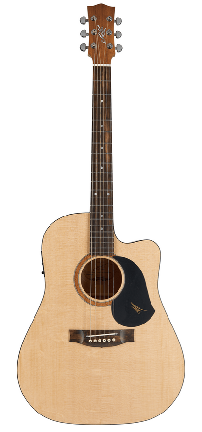 Maton SRS60C SRS Series Dreadnought Acoustic Guitar in Natural Satin