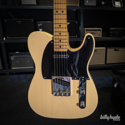 Fender Custom Shop 1950 Double Esquire DLX Closet Classic Electric Guitar in Faded Nocaster Blonde
