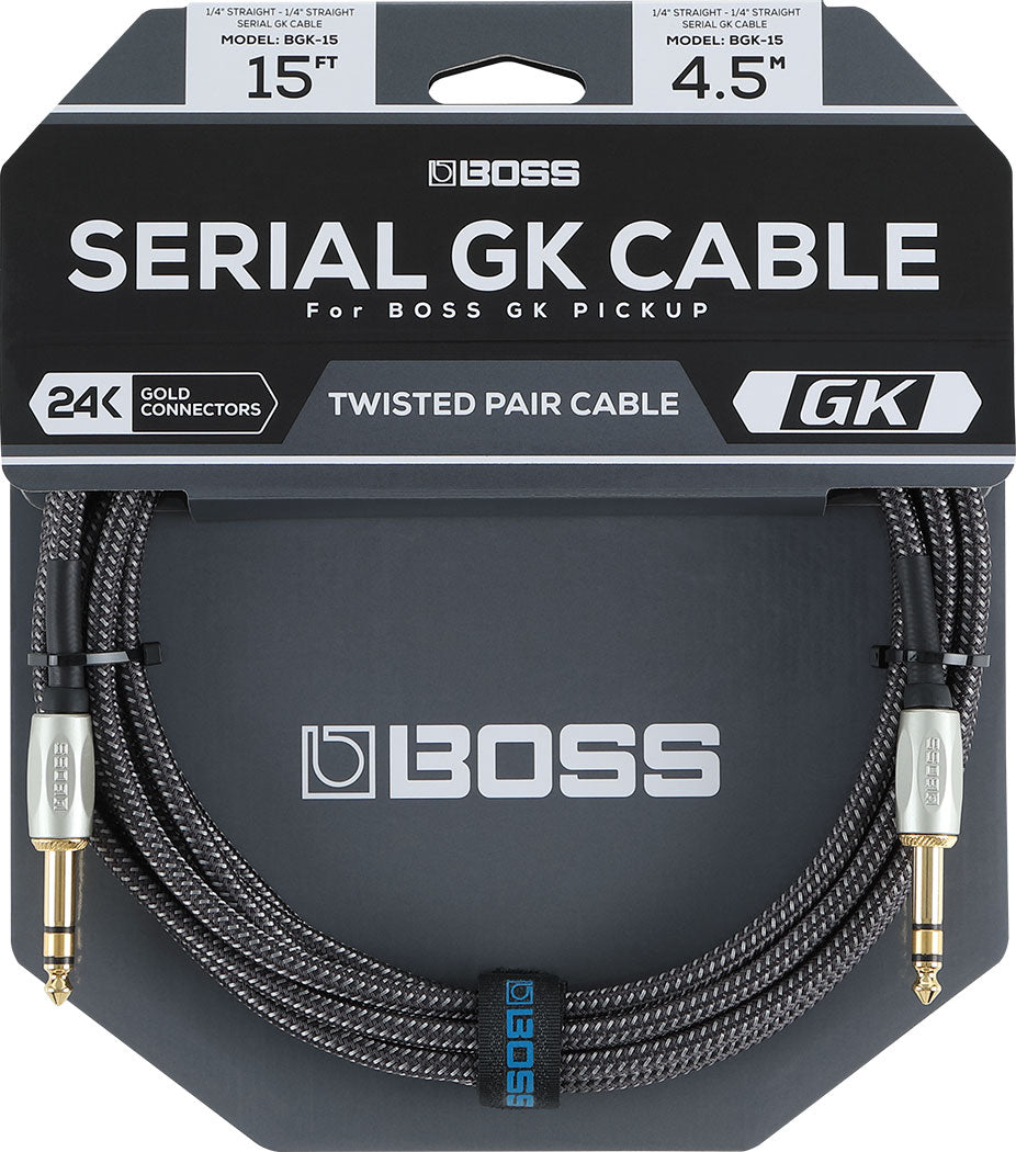 Boss BGK15 Serial GK 15 ft Cable