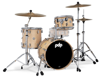PDP Concept Maple Lacquer 3-Piece Bop Drum Kit in Natural Lacquer
