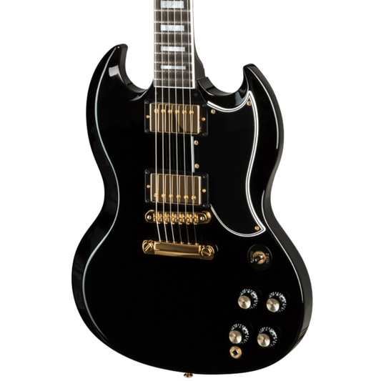 Gibson Custom Shop SG Custom 2 Pickup in Ebony