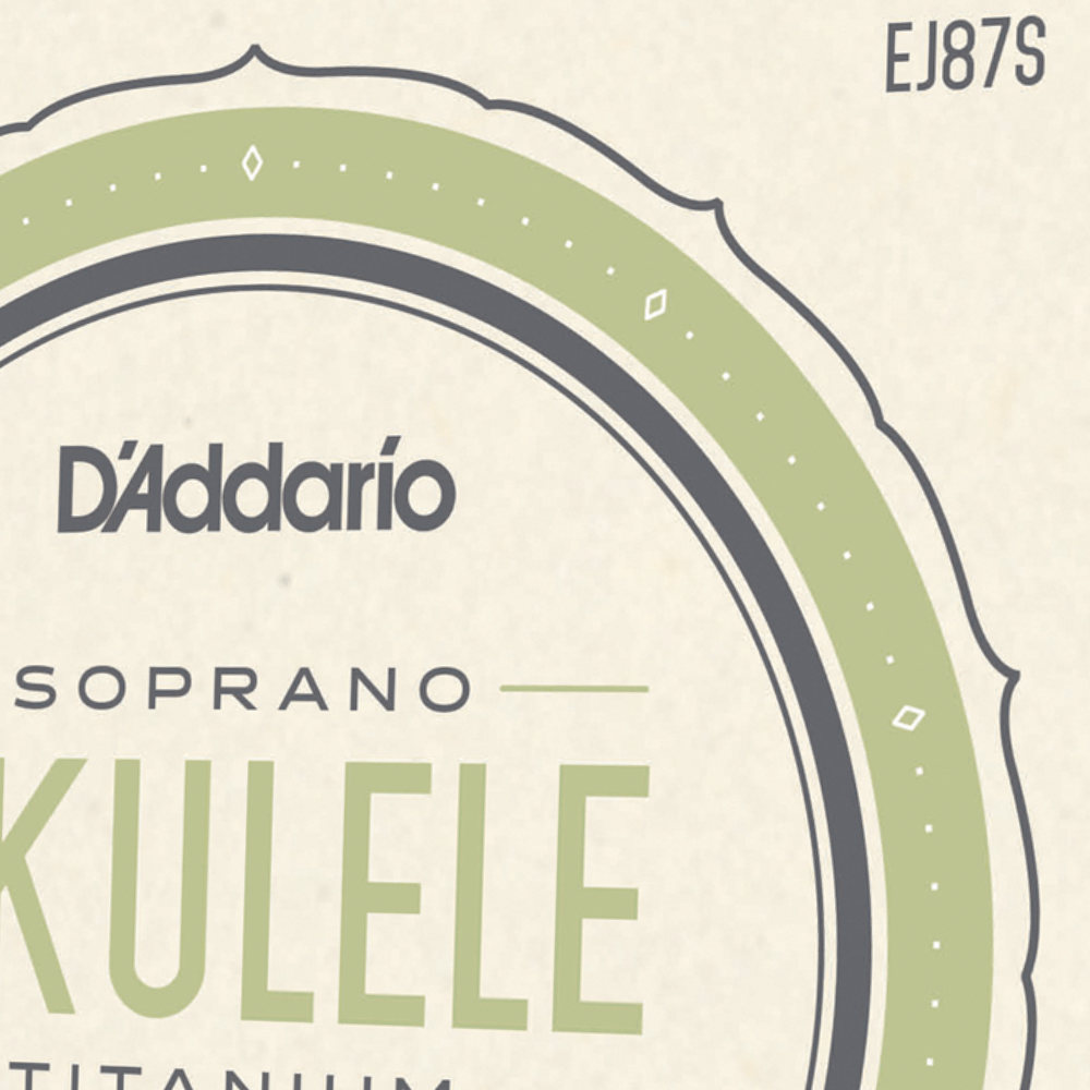 DAddario EJ87S Titanium Soprano Ukulele Strings