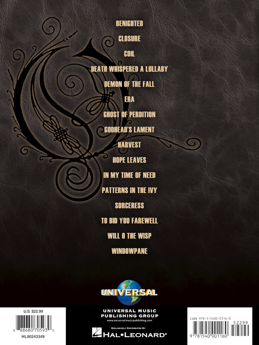 The Best of Opeth Guitar Tab RV 2nd Edition