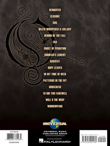 The Best of Opeth Guitar Tab RV 2nd Edition