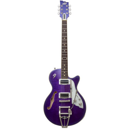 Duesenberg Starplayer TV Electric Guitar in Galaxy Burst Purple