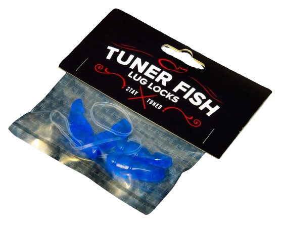 Tuner Fish TFBL4 Lug Locks 4 Pack in Blue