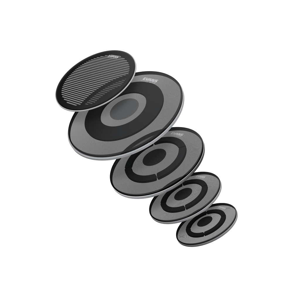 Evans dB One Mesh Drumhead Rock Tom Bass and Cymbal Pack