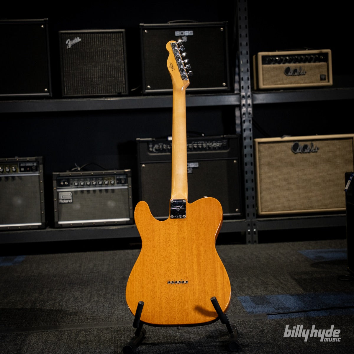 Fender Custom Shop 1968 Telecaster Thinline Journeyman Relic Electric Guitar in Aged Natural