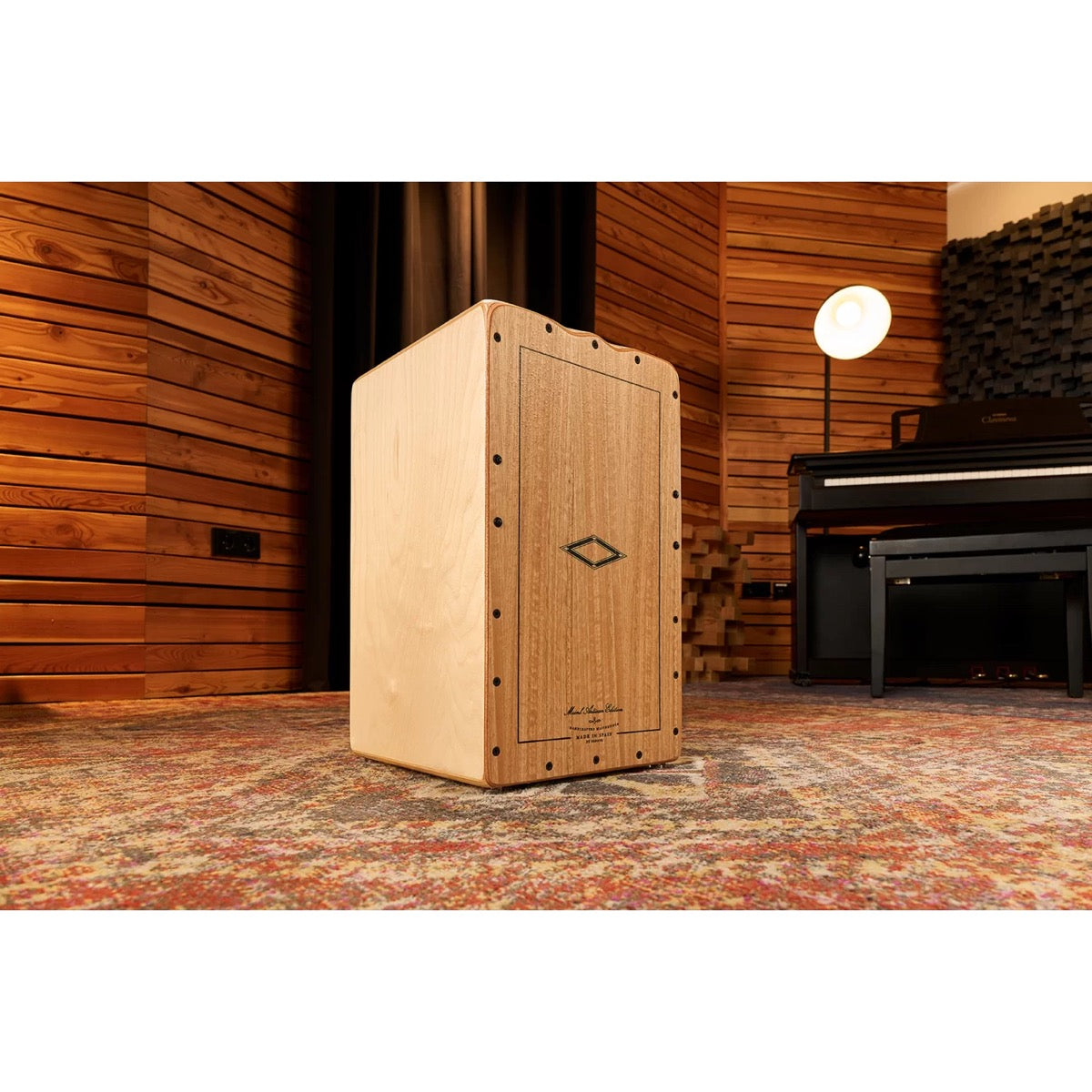 Meinl Percussion AETLLE Artisan Edition Series String Cajon Tango Line in Light Eucalyptus
