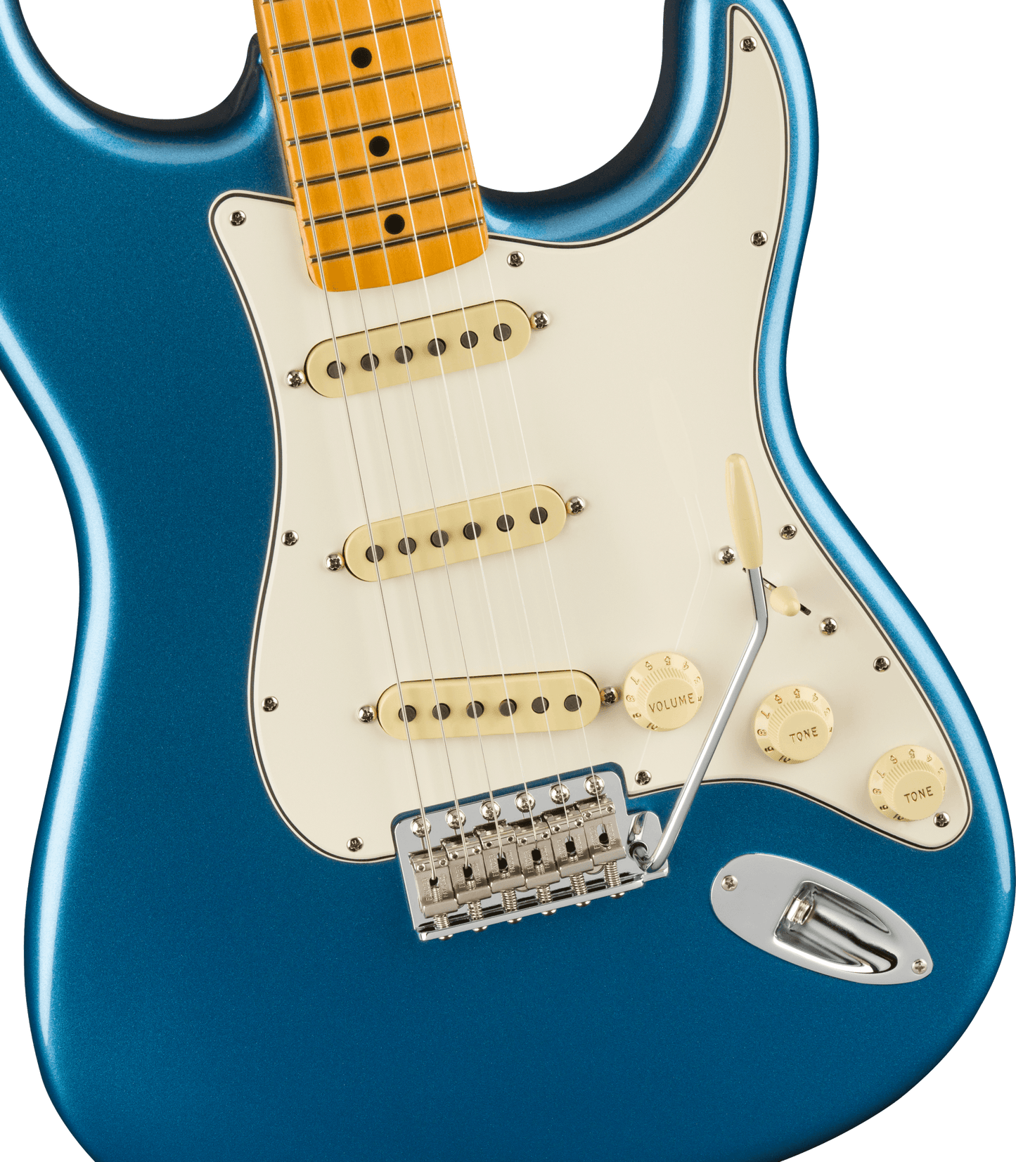 Fender American Vintage II 1973 Stratocaster, Maple Fingerboard in Lake Placid Blue