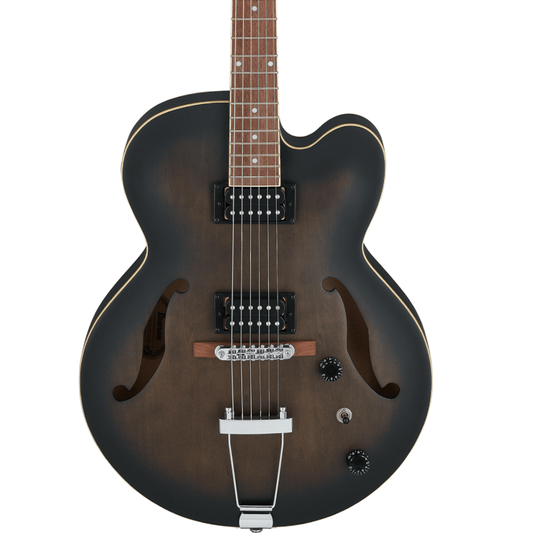 Ibanez AF55 Electric Guitar in Transparent Black Flat