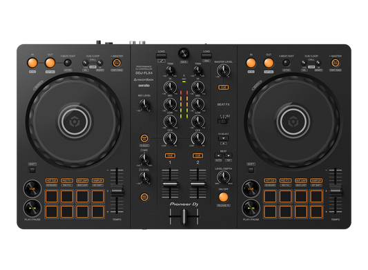Pioneer DJ DDJ FLX4 2 Channel DJ Controller in Black