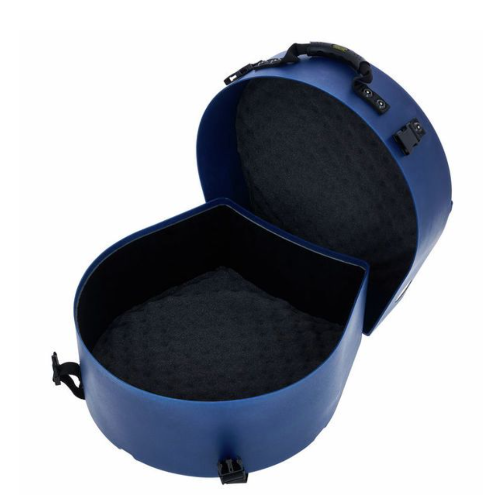 HARDCASE HNL14SDB Fully Lined 14" Snare Drum Case in Dark Blue