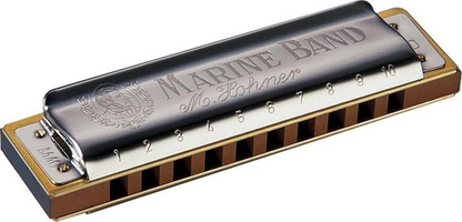 Hohner Marine Band Classic 1896 10 Hole Harmonica D