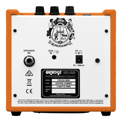 Orange Crush Mini 1 x 4" 3W Micro Amp