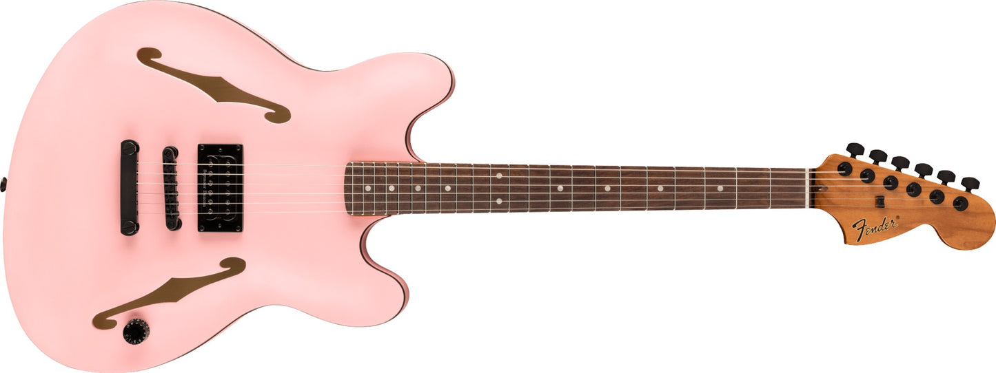 Fender Tom DeLonge Starcaster in Satin Shell Pink