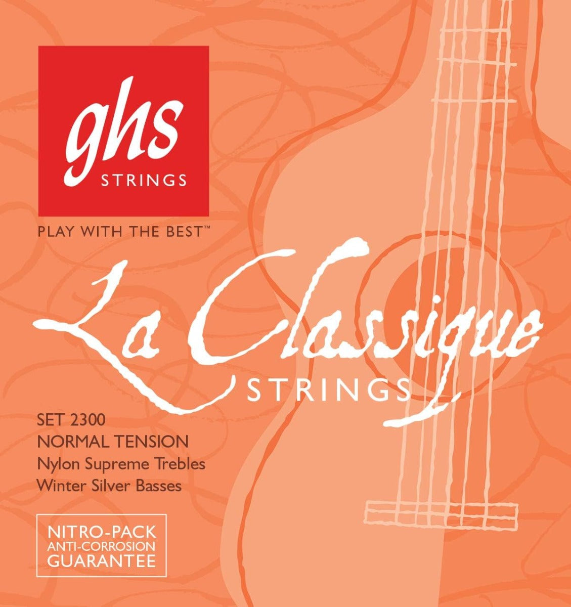 GHS 2300  LA Classique Guitar String 29-40 Gauge
