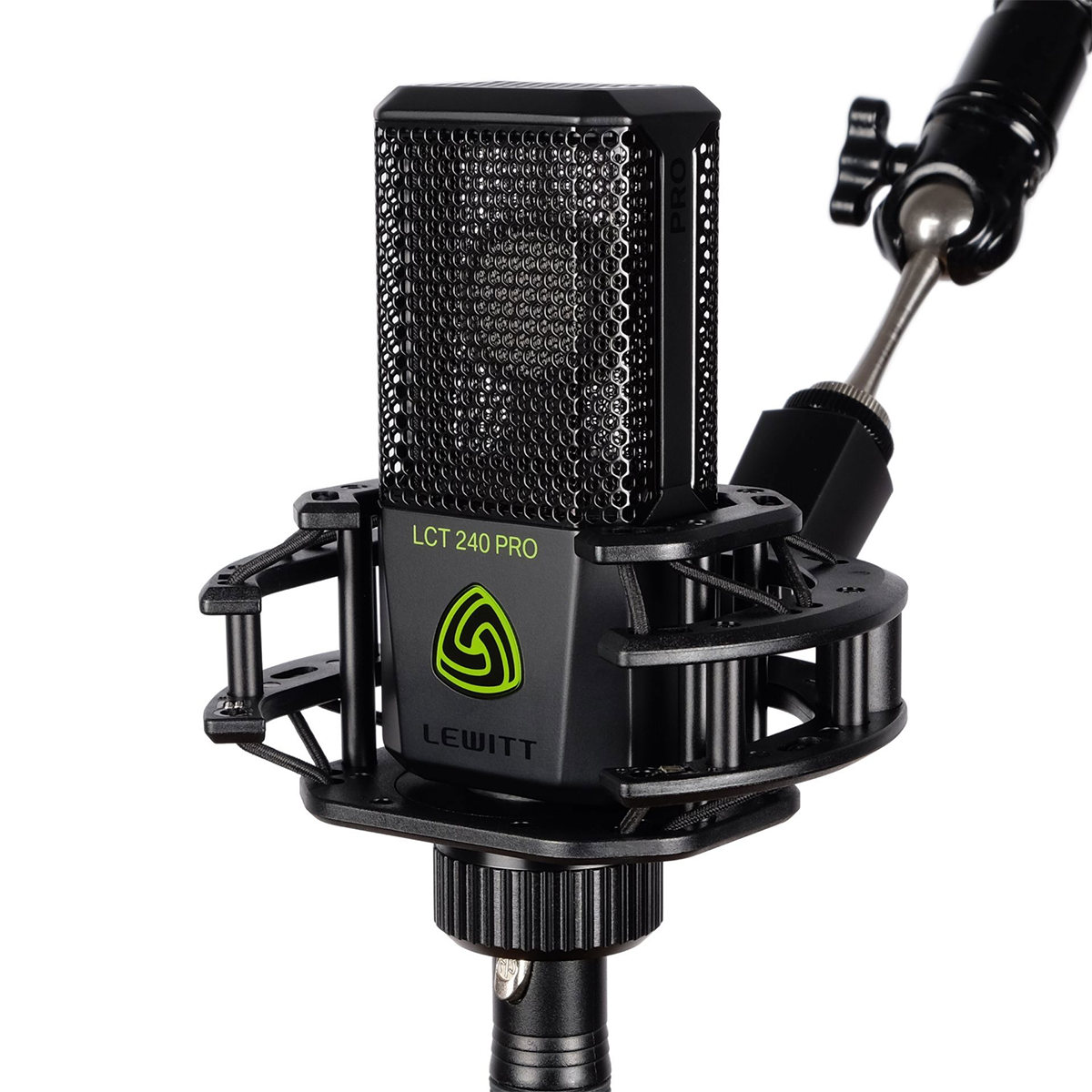 Lewitt LCT 240 Pro Vocal Set Condenser Mic With Shock Mount, Pop Filter, Windscreen & Carry Bag
